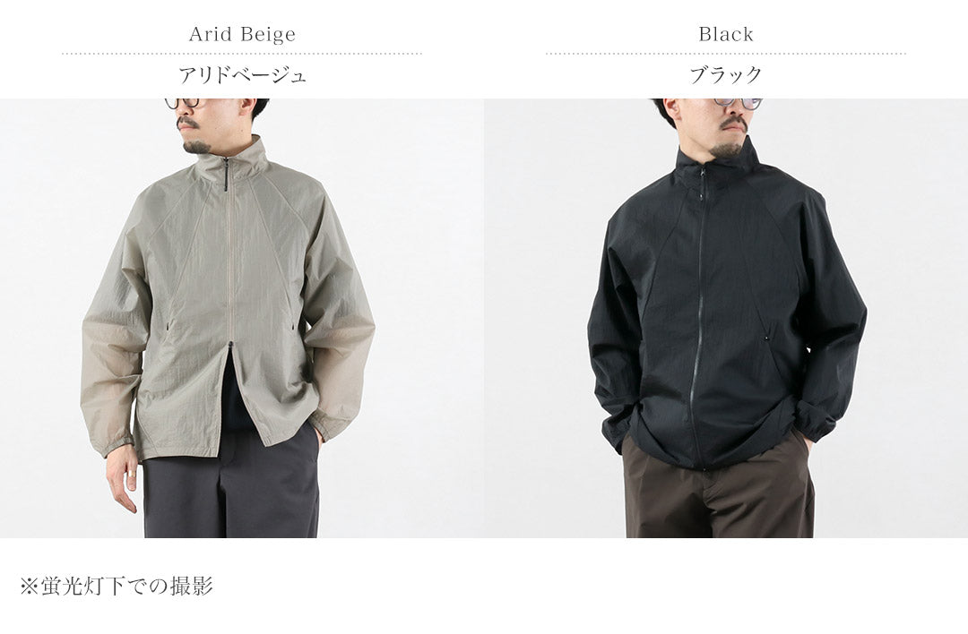 GOLDWIN / Veste coupe-vent en nylon transparent