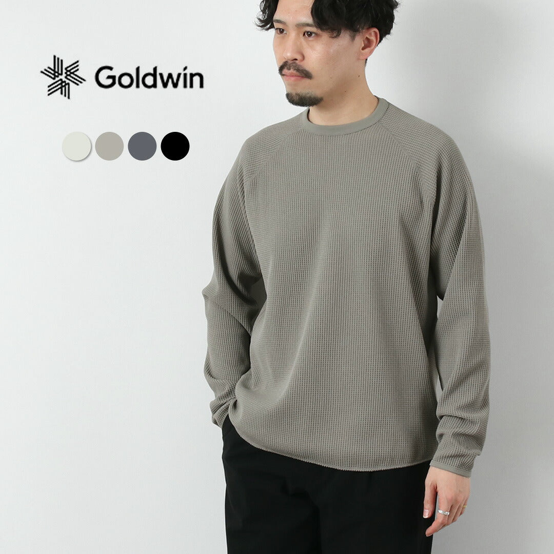 GOLDWIN / 와플 라이트 긴팔 티셔츠