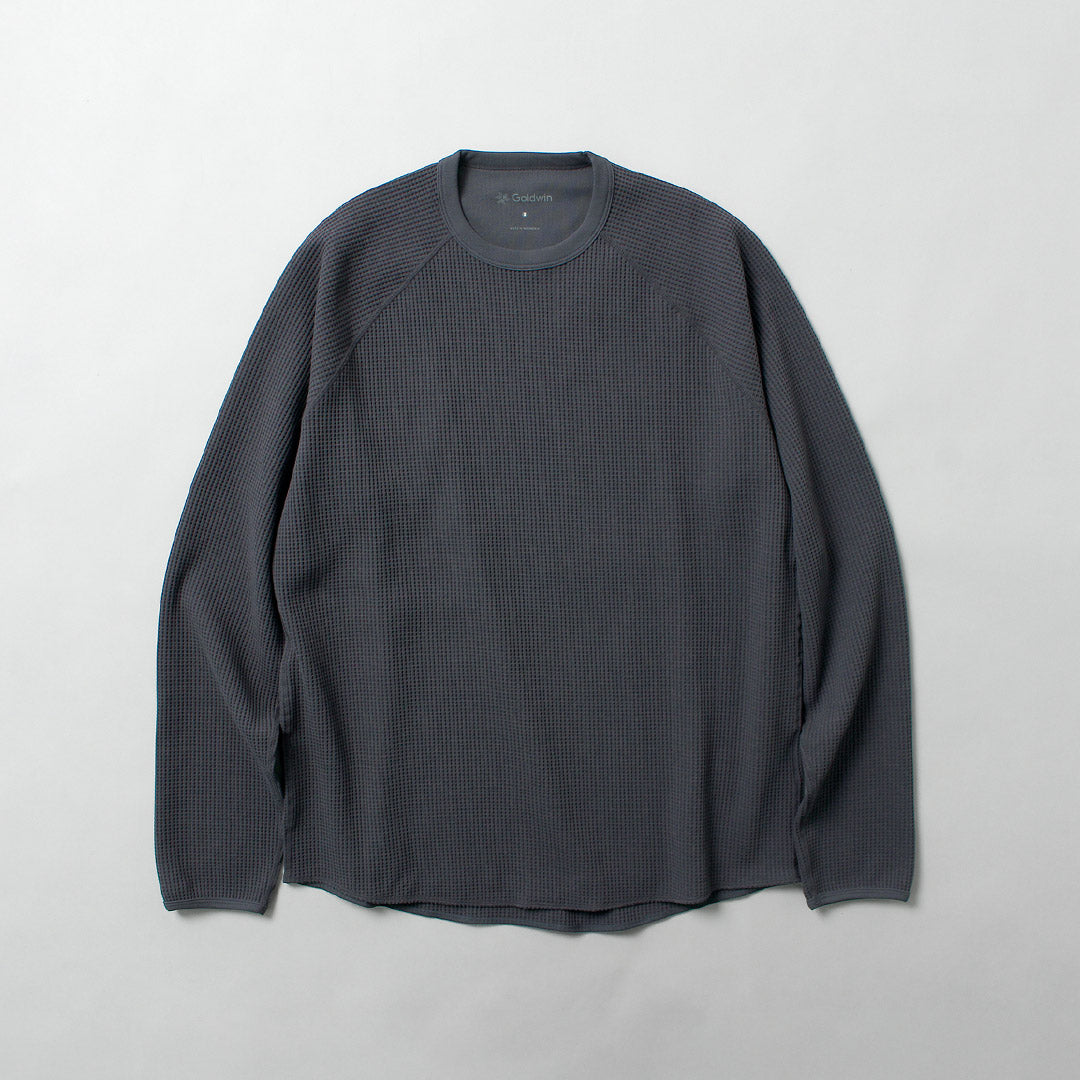 GOLDWIN / 와플 라이트 긴팔 티셔츠