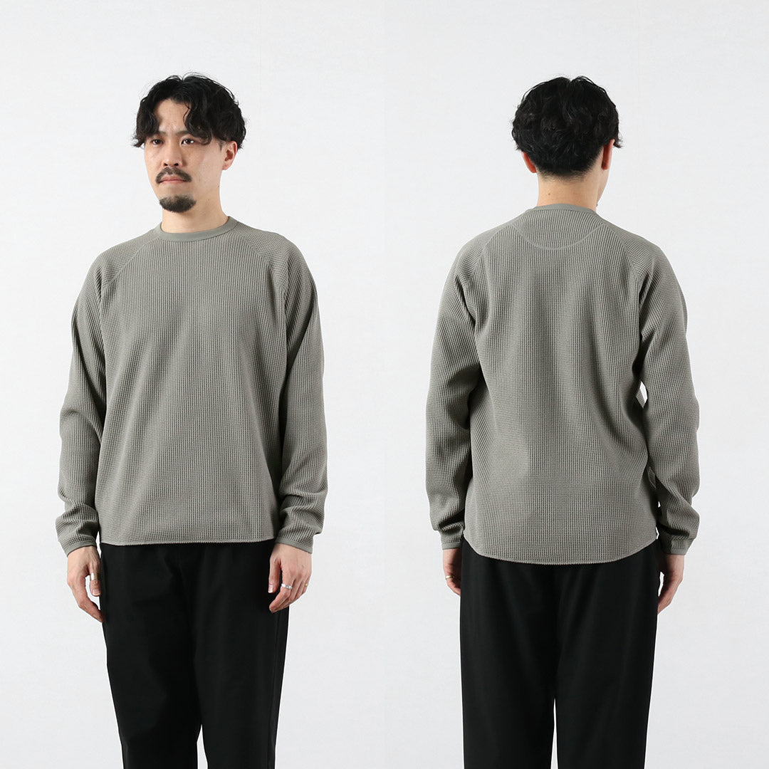 GOLDWIN / 와플 라이트 긴팔 티셔츠