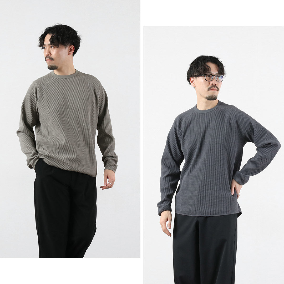 GOLDWIN / 와플 라이트 긴팔 티셔츠