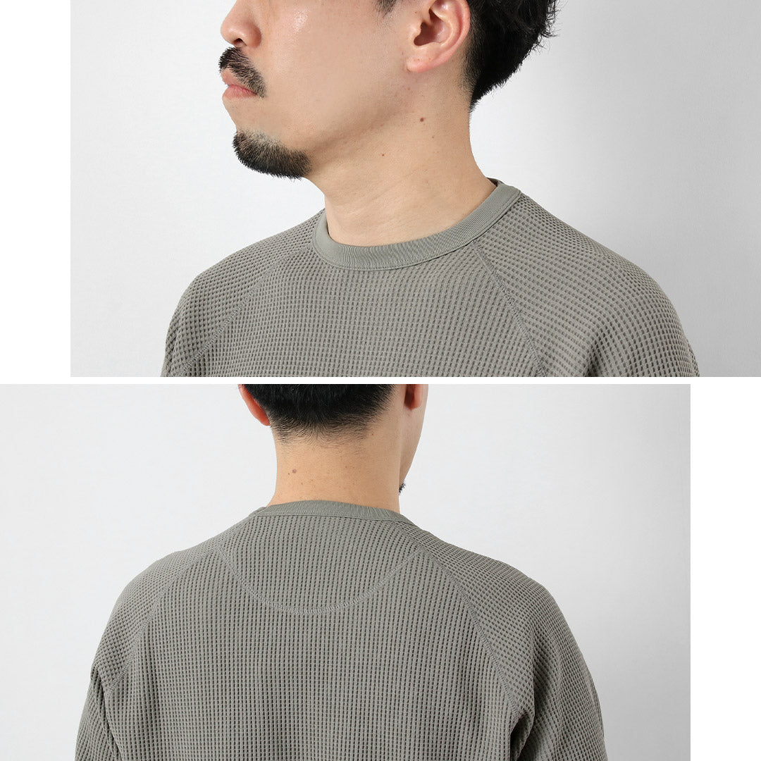 GOLDWIN / 와플 라이트 긴팔 티셔츠