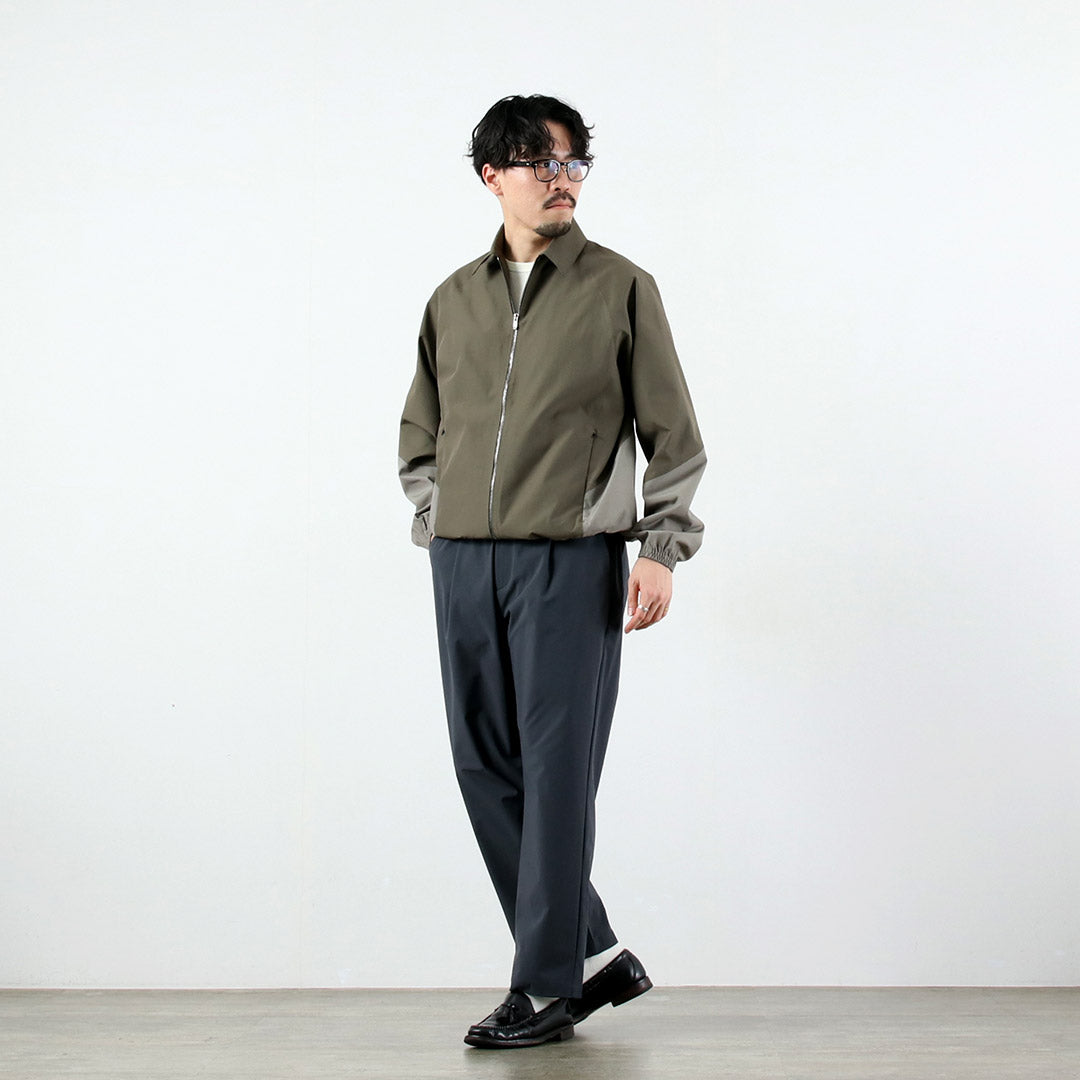 GOLDWIN / Pantalones ligeros cónicos de una sola vuelta en tafetán elástico bidireccional SOLOTEX®