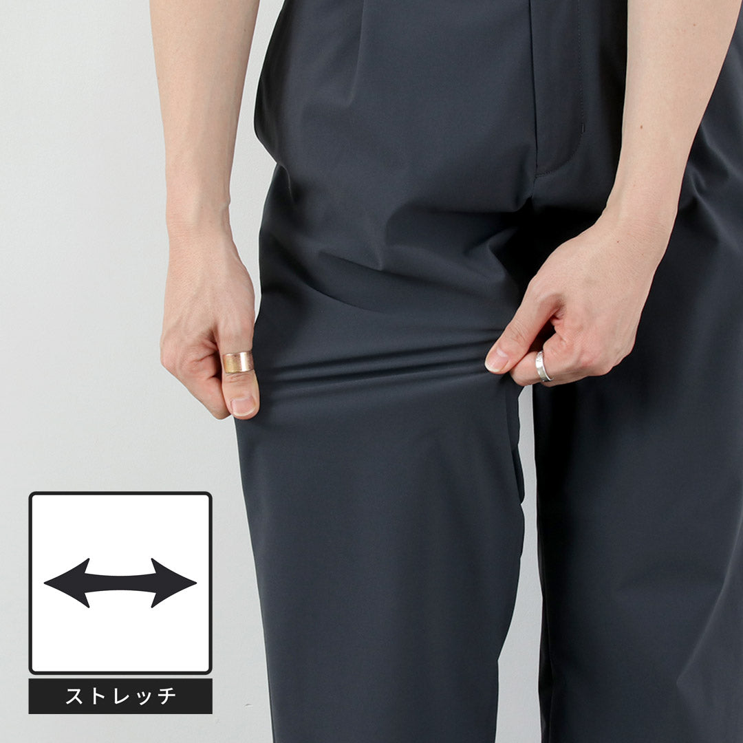 GOLDWIN / Pantalones ligeros cónicos de una sola vuelta en tafetán elástico bidireccional SOLOTEX®