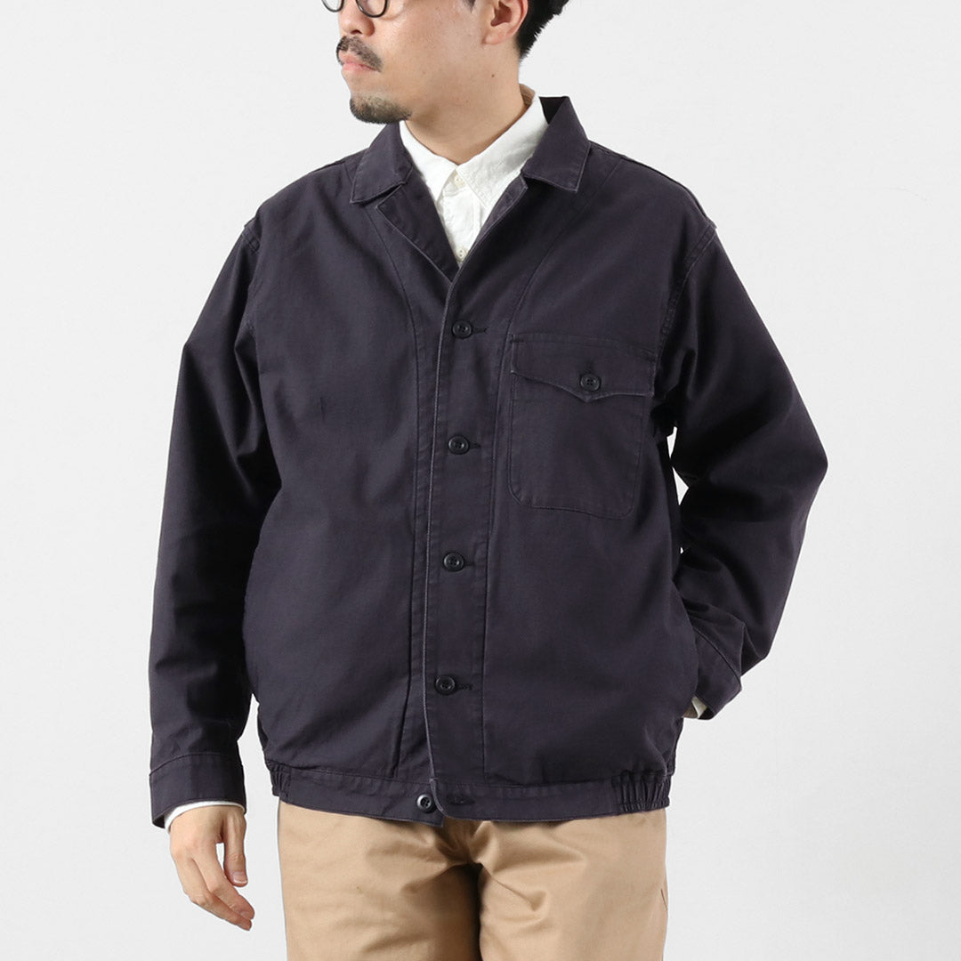 JAPAN BLUE JEANS / Military Back Satin Jacket