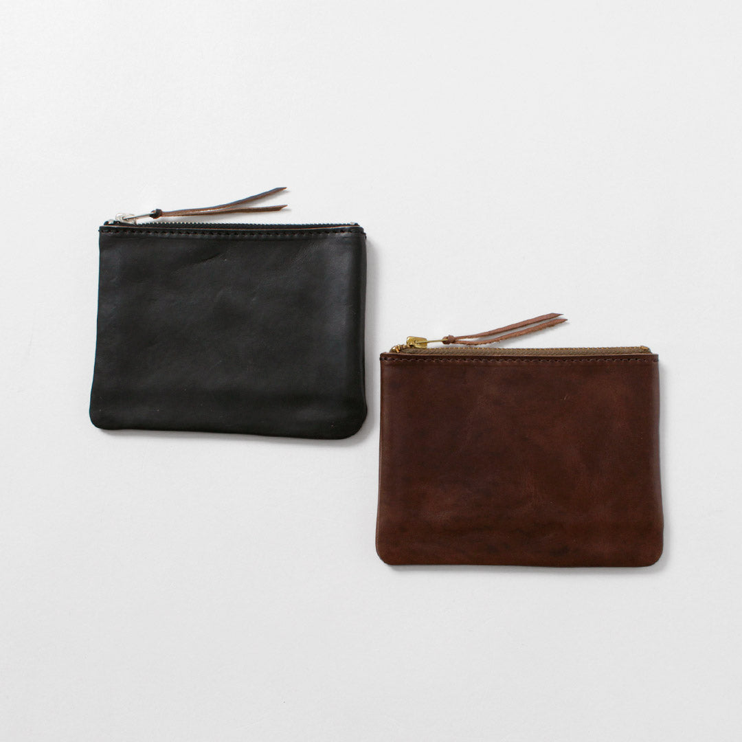 BUTTON WORKS / Chromexcel Leather Pouch Wallet