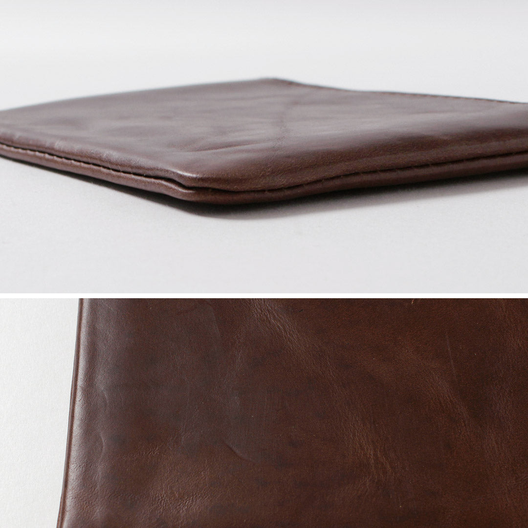 BUTTON WORKS / Chromexcel Leather Pouch Wallet