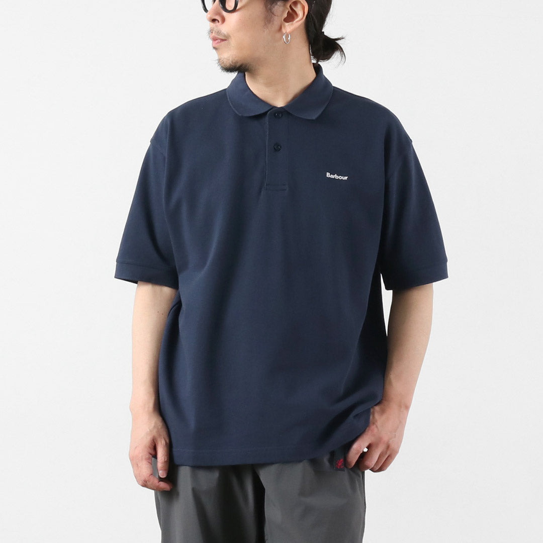 BARBOUR /헥삼 오버사이즈 폴로셔츠