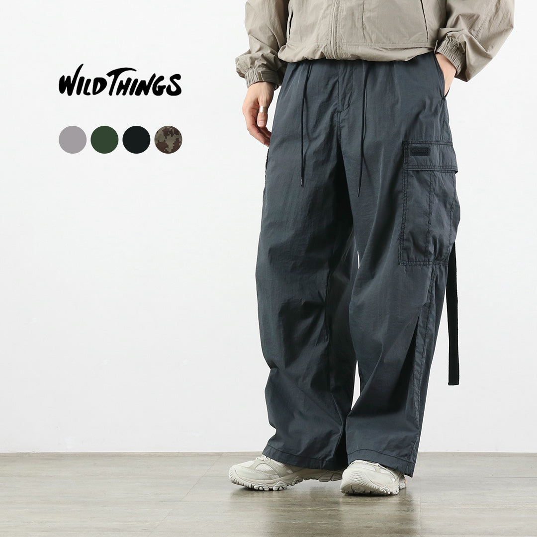 WILDTHINGS / 雙染尼龍工裝褲