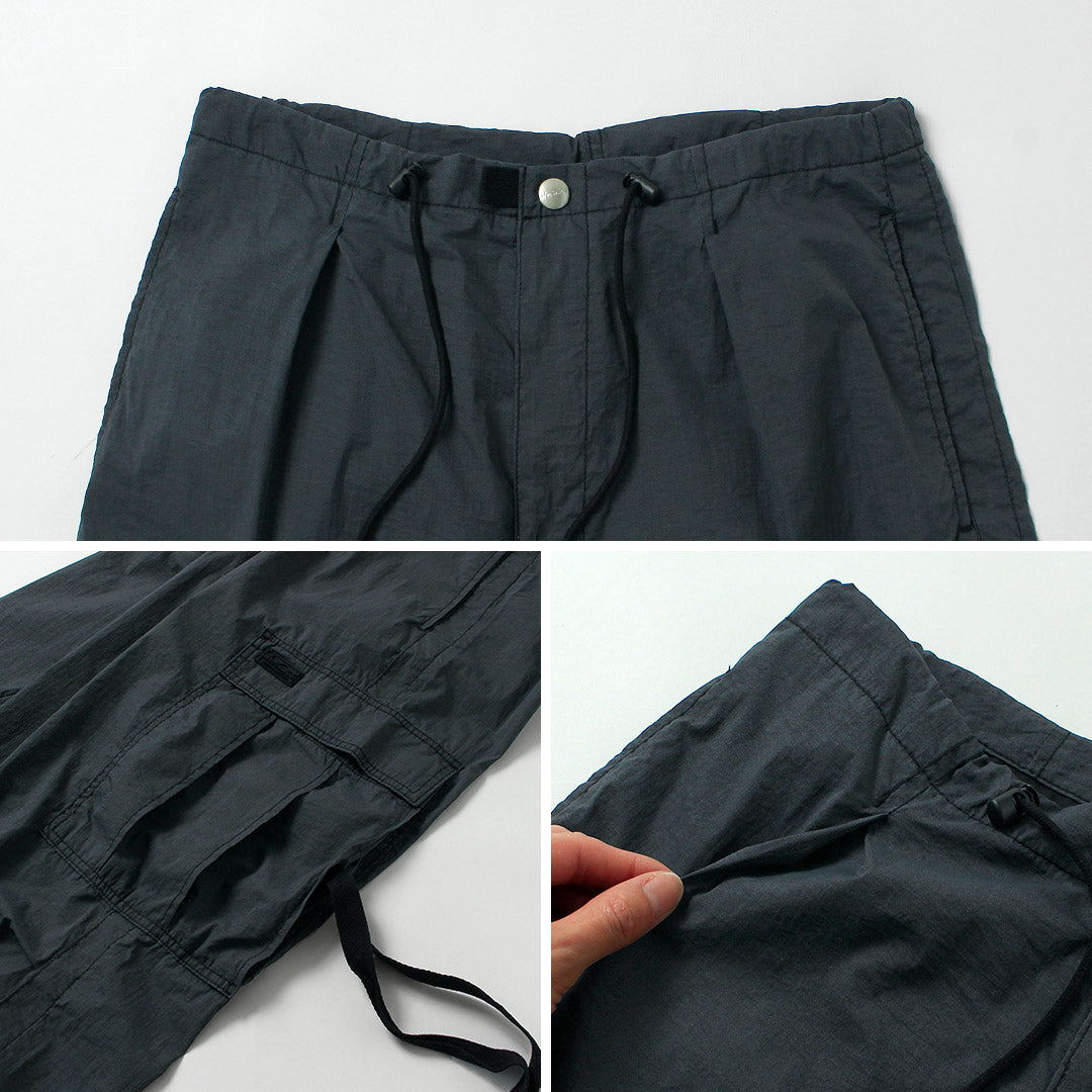 WILDTHINGS / 雙染尼龍工裝褲