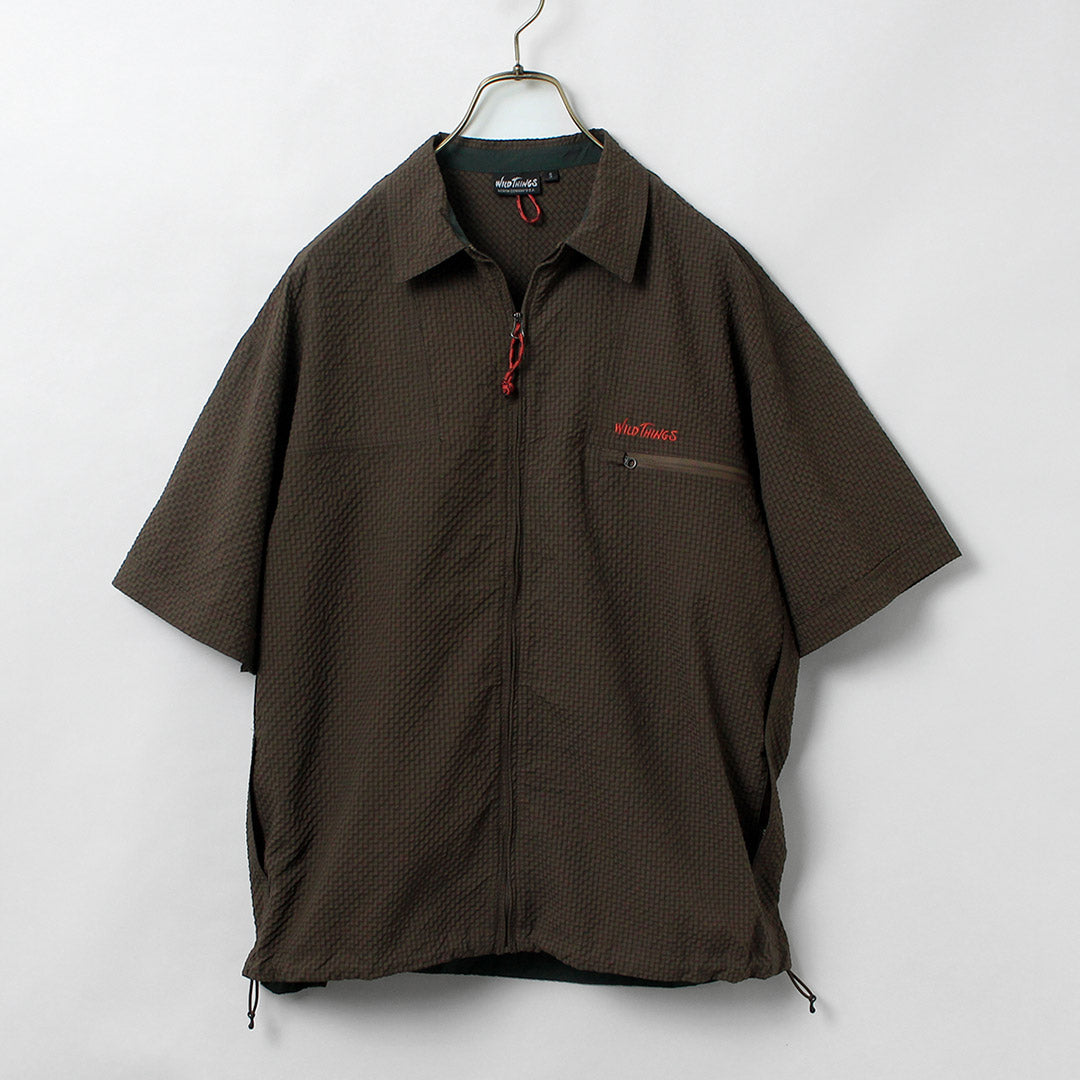 WILDTHINGS / Chemise Gecko Seersucker