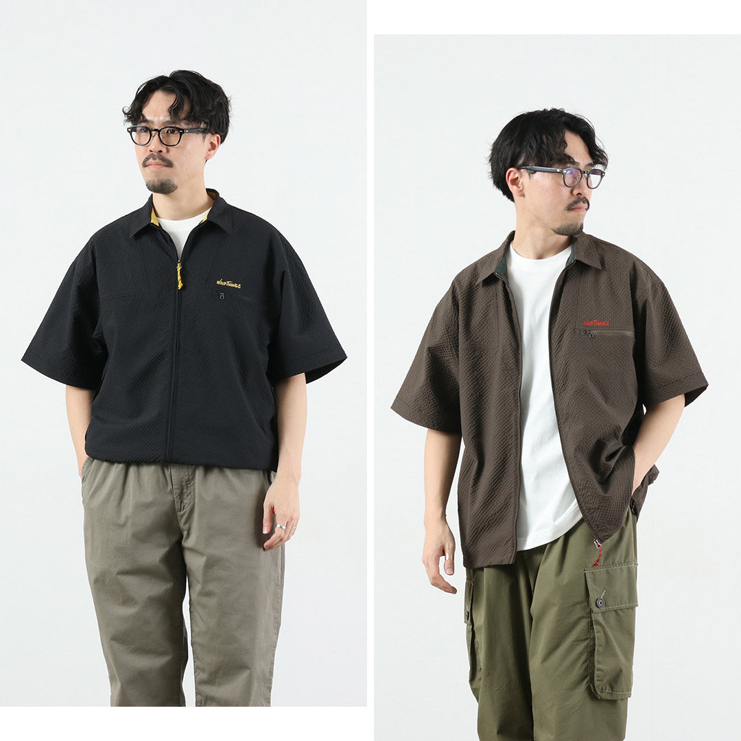 WILDTHINGS / Chemise Gecko Seersucker