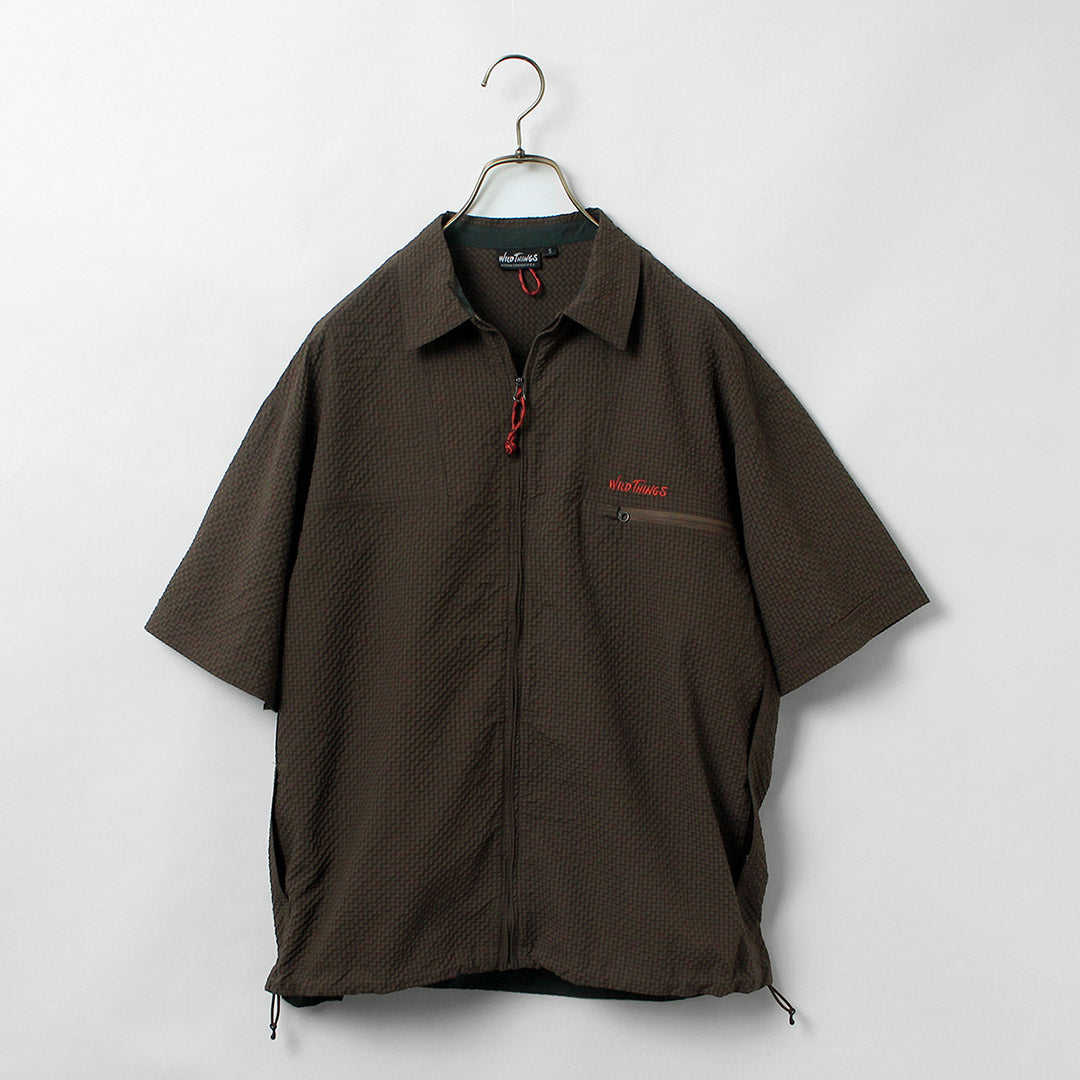 WILDTHINGS / Chemise Gecko Seersucker