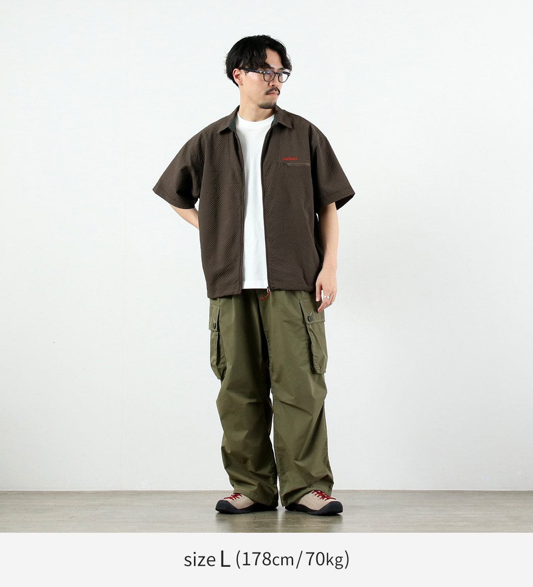 WILDTHINGS / Chemise Gecko Seersucker