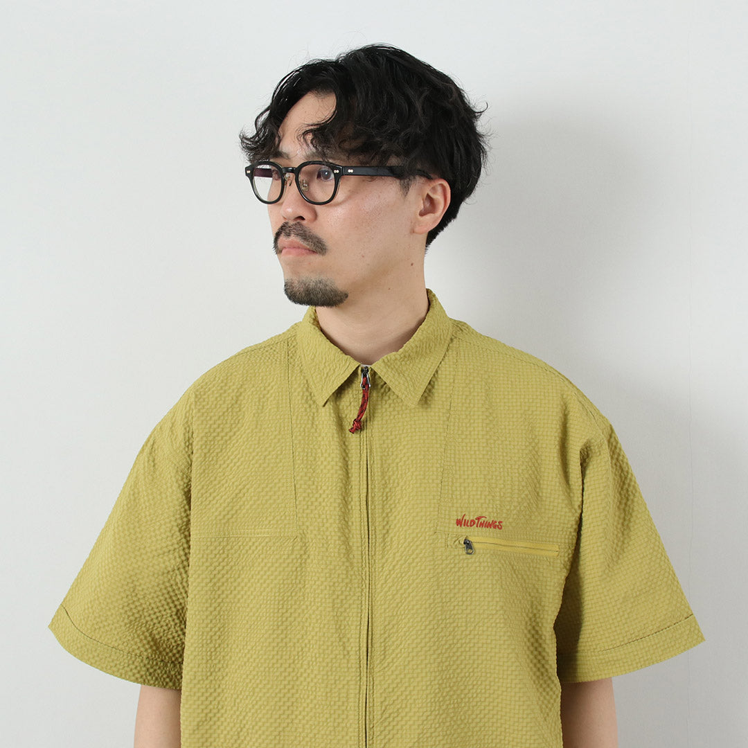 WILDTHINGS / Chemise Gecko Seersucker