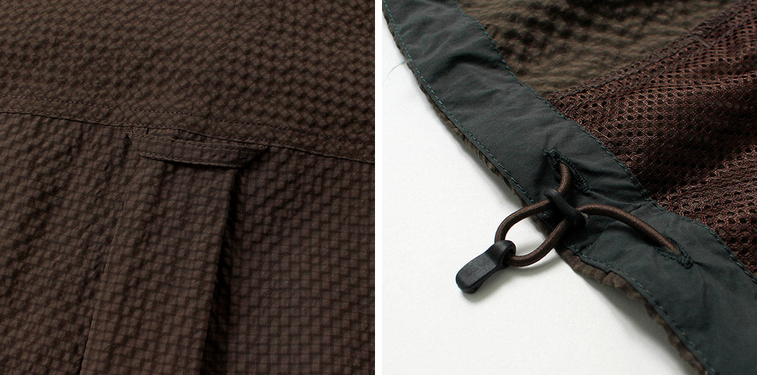 WILDTHINGS / Chemise Gecko Seersucker