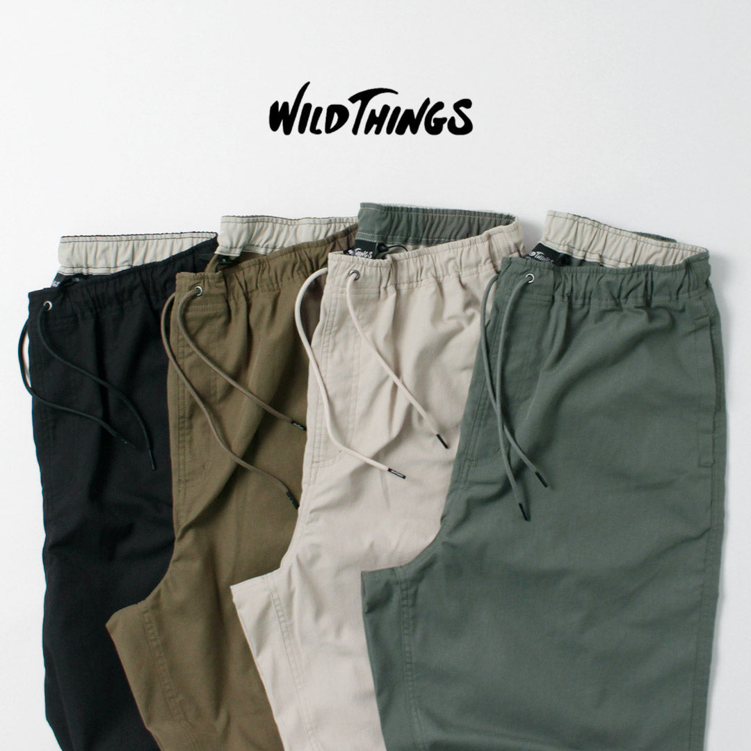 WILDTHINGS / Summer Tech Twill Easy Pants