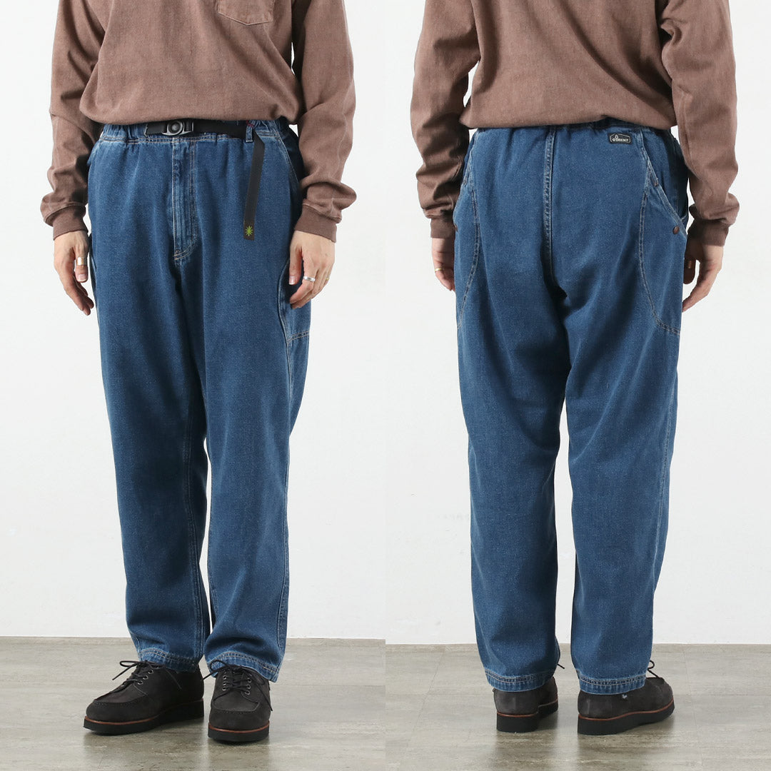 GOHEMP / 12oz Hemp Cotton Denim High Explorer Pants Used Wash