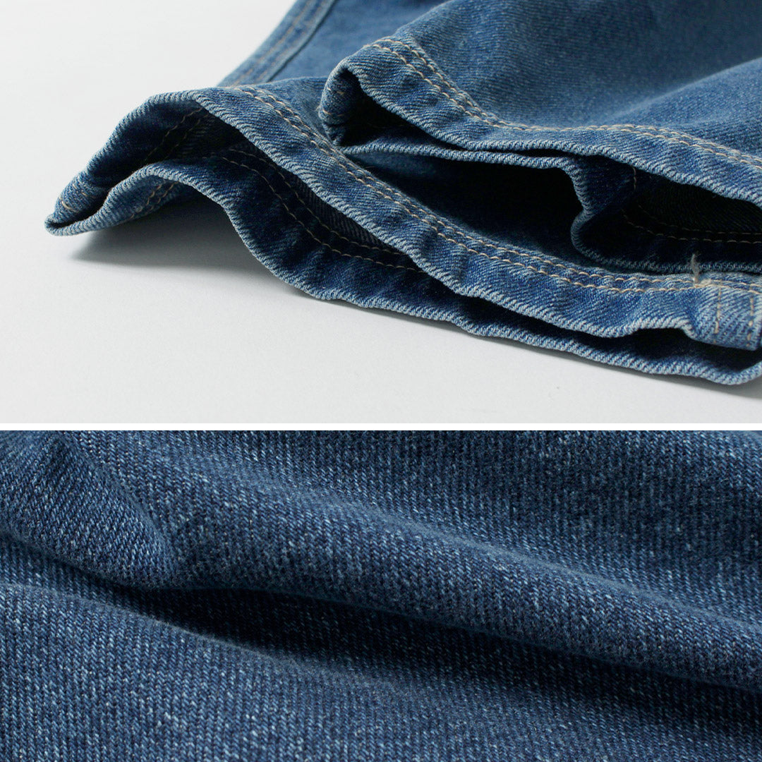 GOHEMP / 12oz Hemp Cotton Denim High Explorer Pants Used Wash