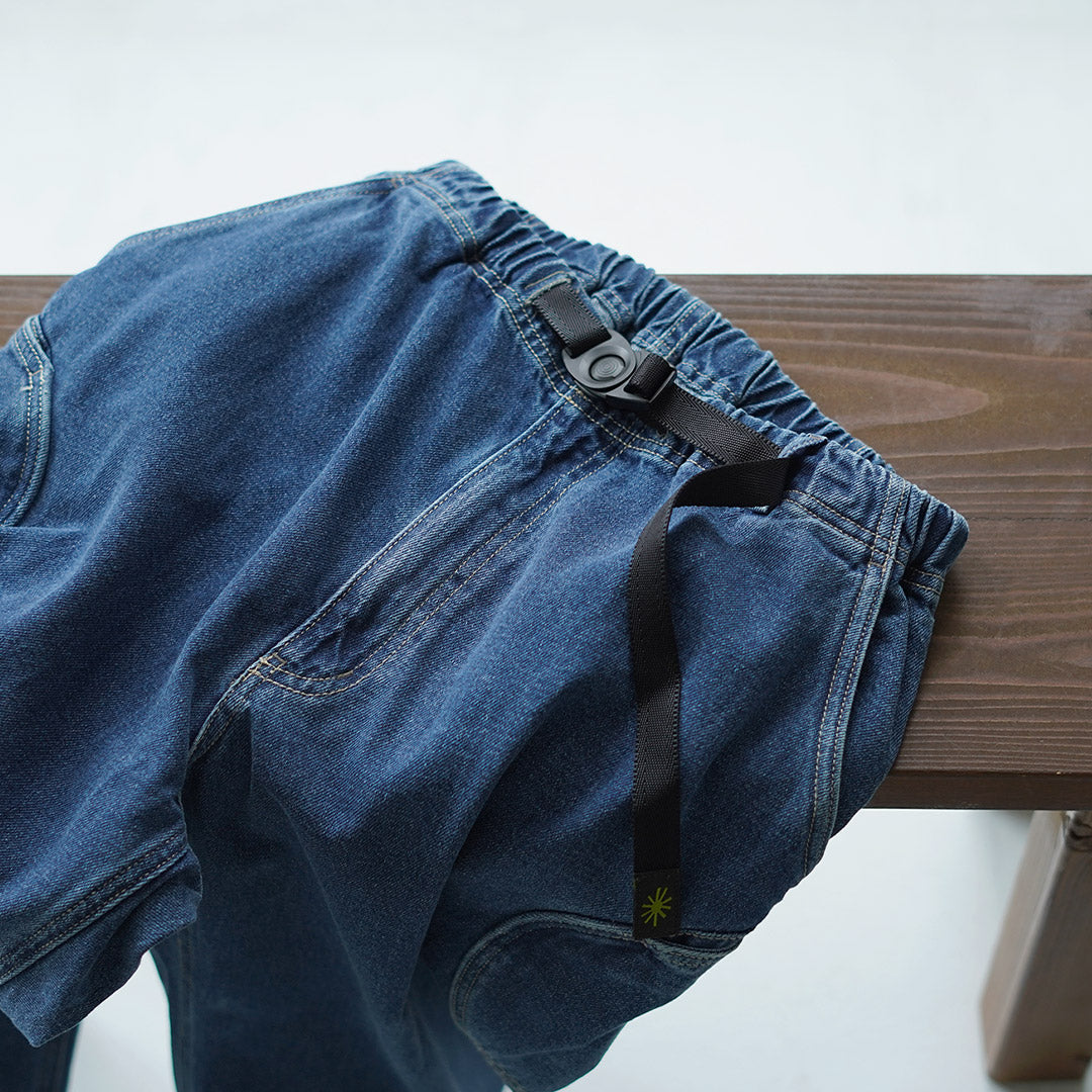 GOHEMP / 12oz Hemp Cotton Denim High Explorer Pants Used Wash