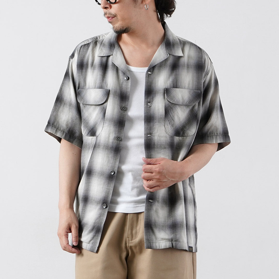 PENDLETON / Chemise à manches courtes et col ouvert