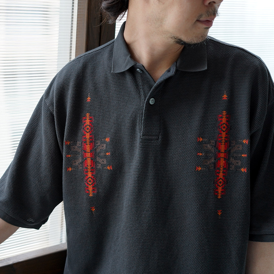 PENDLETON / Polo brodé Oni Kanoko