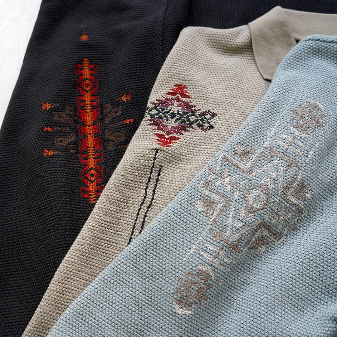 PENDLETON / Polo brodé Oni Kanoko