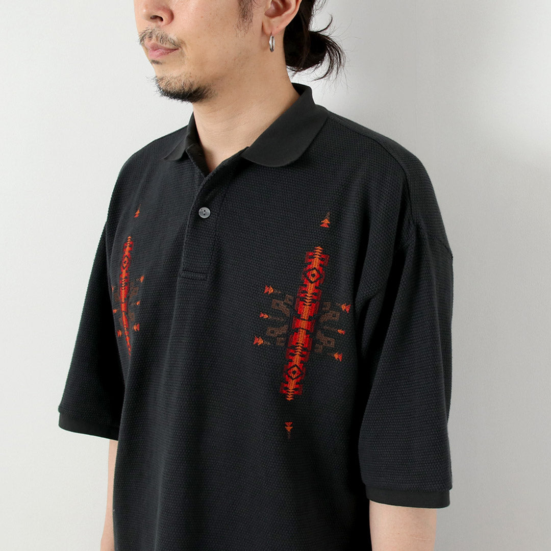 PENDLETON / Polo brodé Oni Kanoko