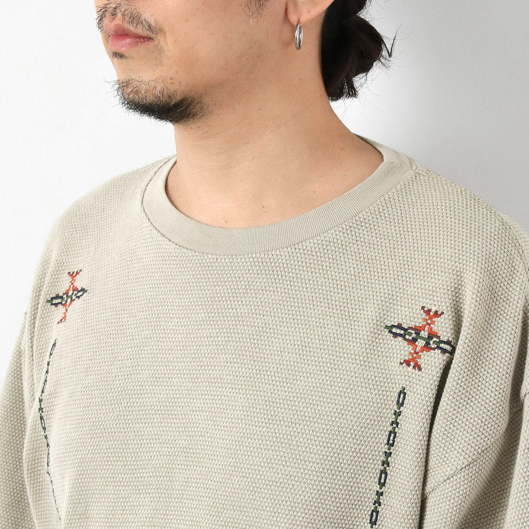 PENDLETON / Oni Kanoko T-shirt brodé