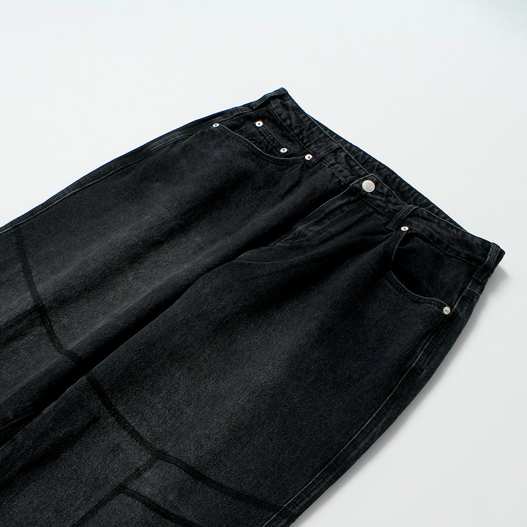 BY PARRA / Moto Stitchers 牛仔長褲