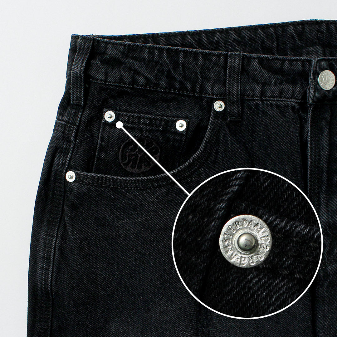 BY PARRA / Moto Stitchers 牛仔長褲