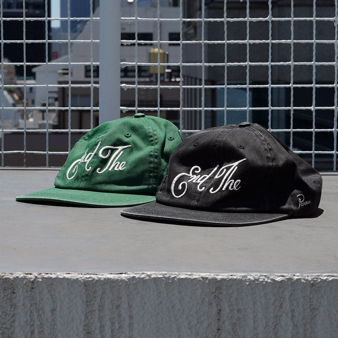 POR PARRA / Gorra End the Hat de 6 paneles