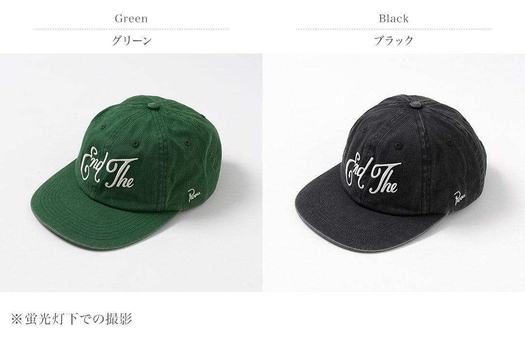 POR PARRA / Gorra End the Hat de 6 paneles