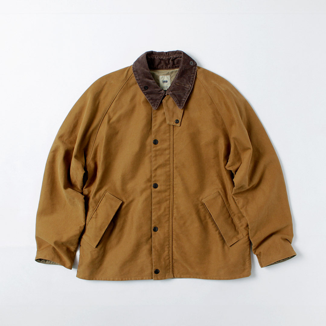 FOB FACTORY / FRC008 Veste d'équitation courte en moleskine