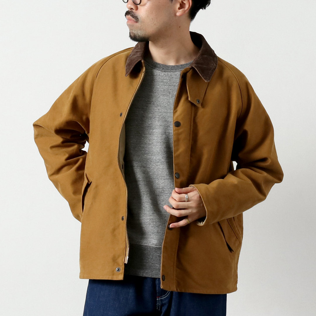 FOB FACTORY / FRC008 鼹鼠皮短款骑行夹克