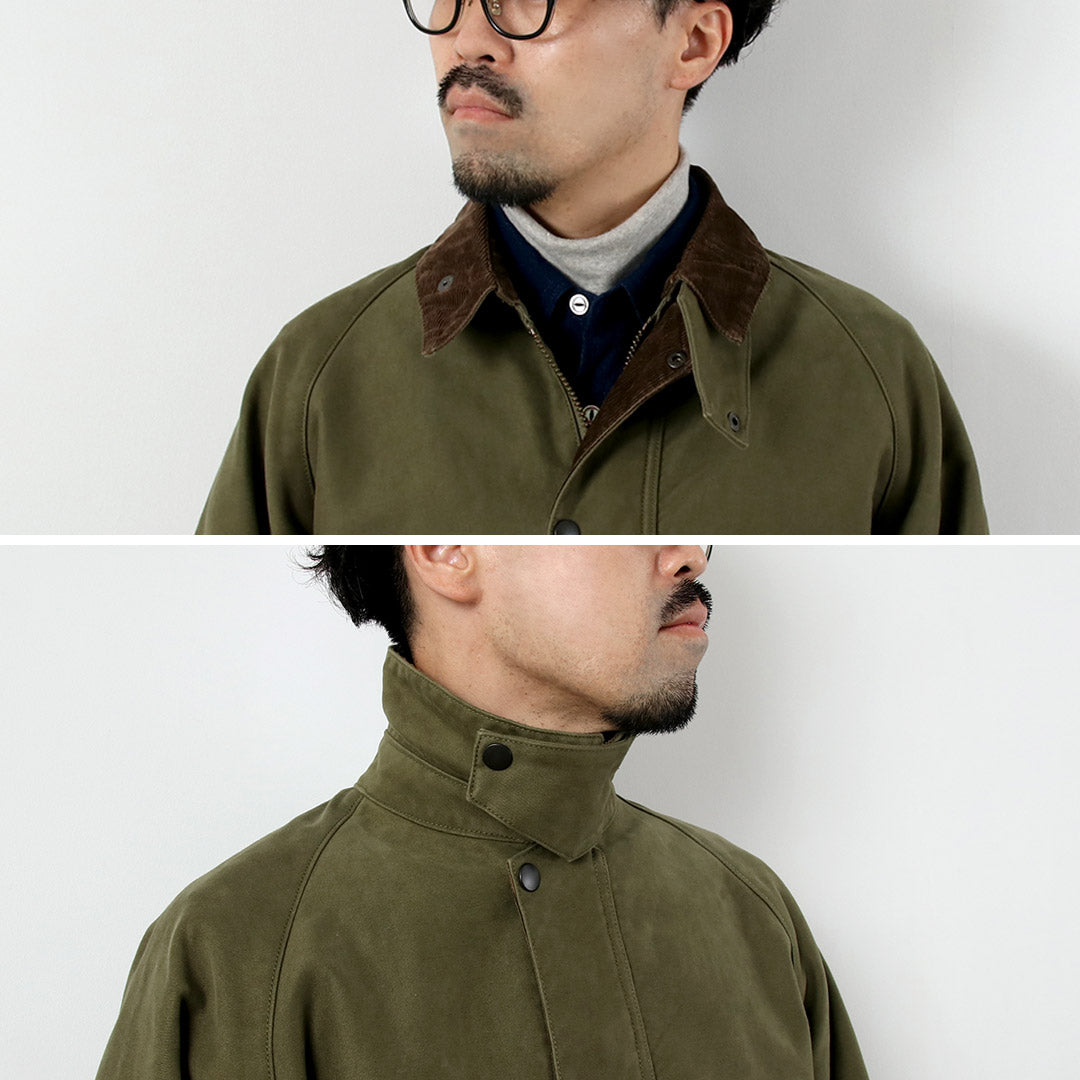 FOB FACTORY / FRC008 鼹鼠皮短款骑行夹克