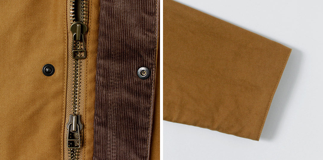 FOB FACTORY / FRC008 鼹鼠皮短款骑行夹克