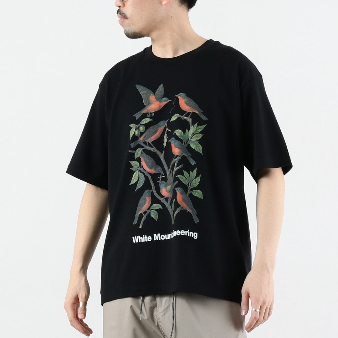 白色登山 / 蜂鸟 T 恤