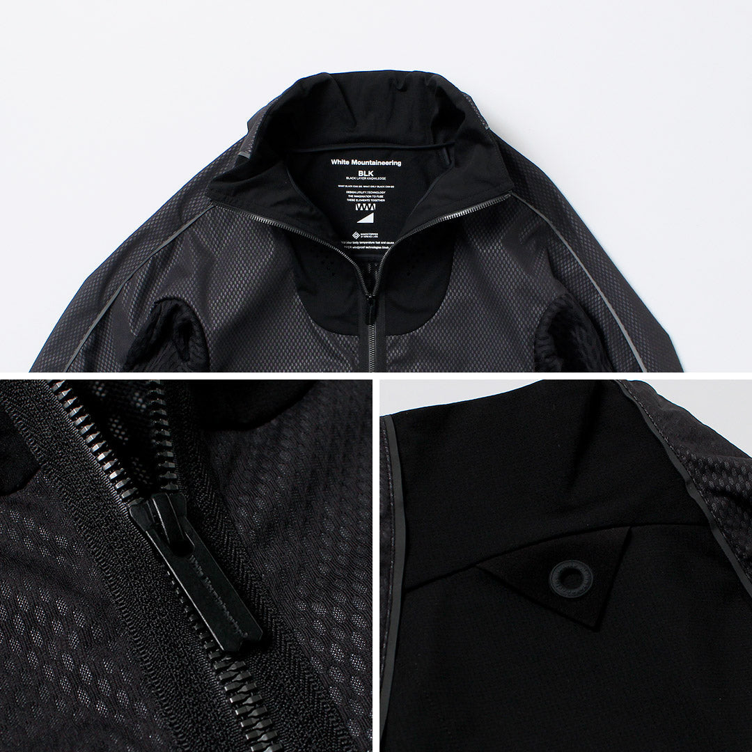 白色 MOUNTAINEERING / WINDSTOPPER 套头外套