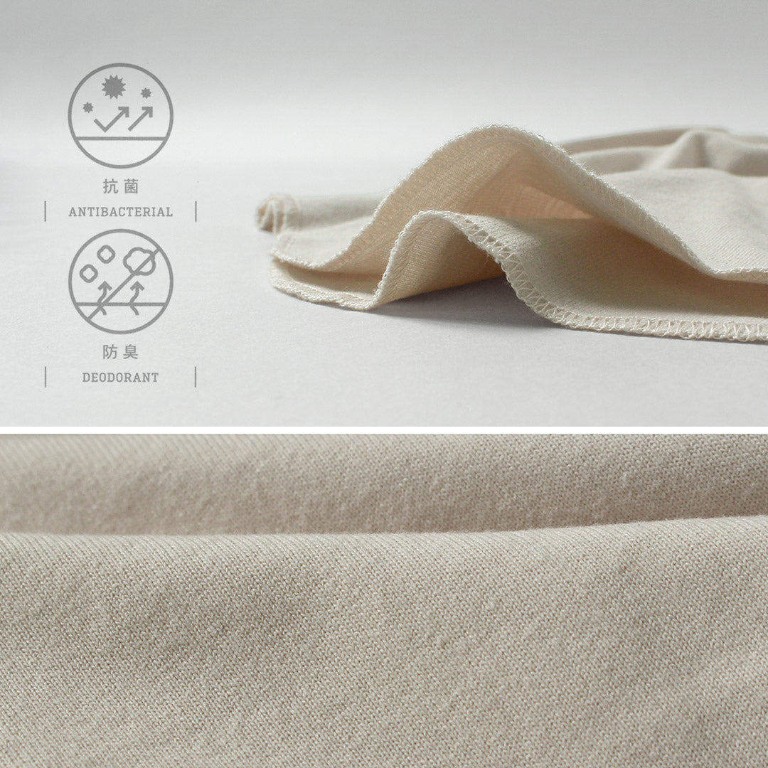 HEALTHKNIT / RAG Collaboration 3/4 Sleeve Open-End Dry Jersey Raglan Crewneck T-Shirt