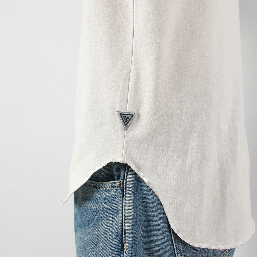 HEALTHKNIT / RAG Collaboration 3/4 Sleeve Open-End Dry Jersey Raglan Crewneck T-Shirt