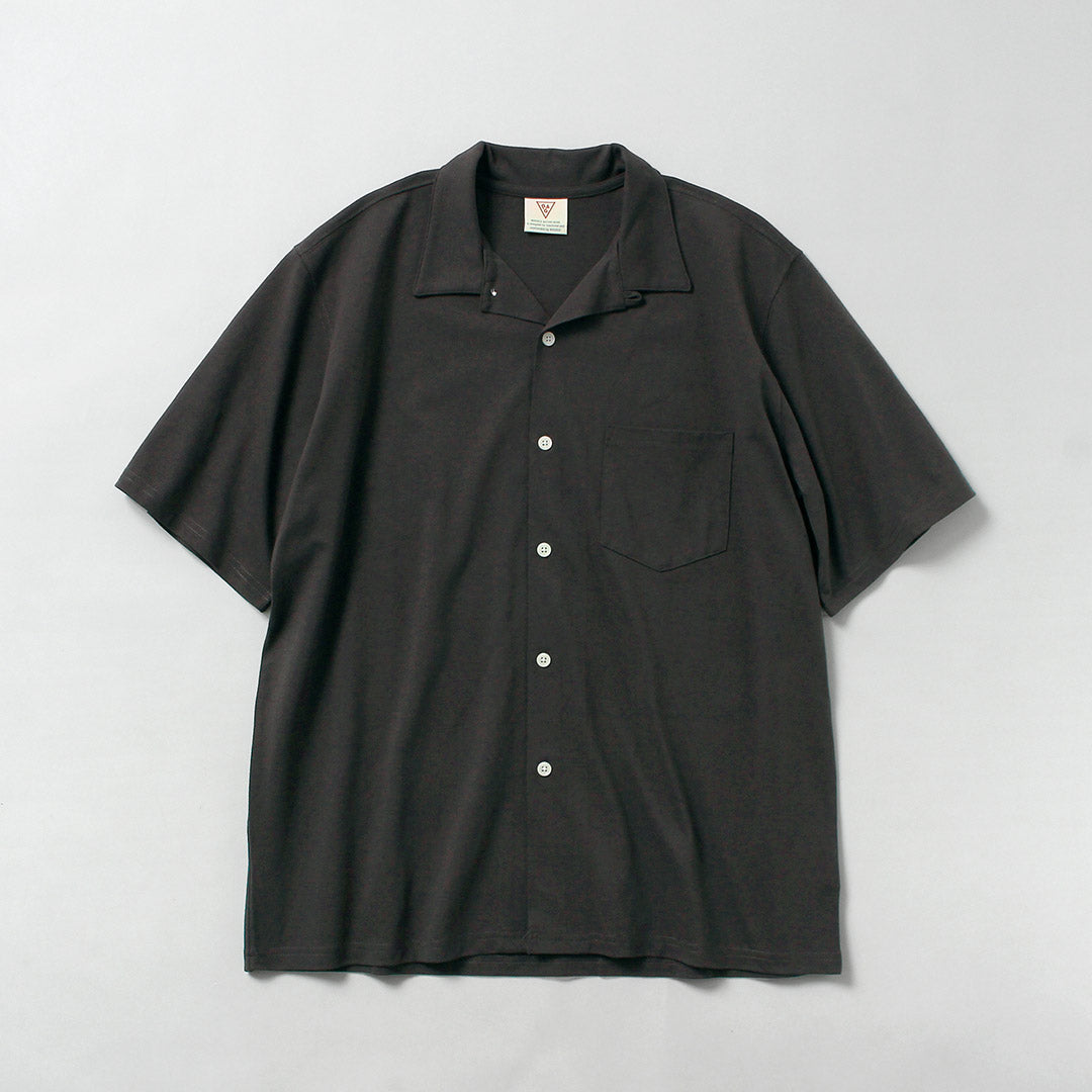 HEALTHKNIT / RAG Collaboration Short Sleeve Open-End Dry Jersey Open Collar Shirt