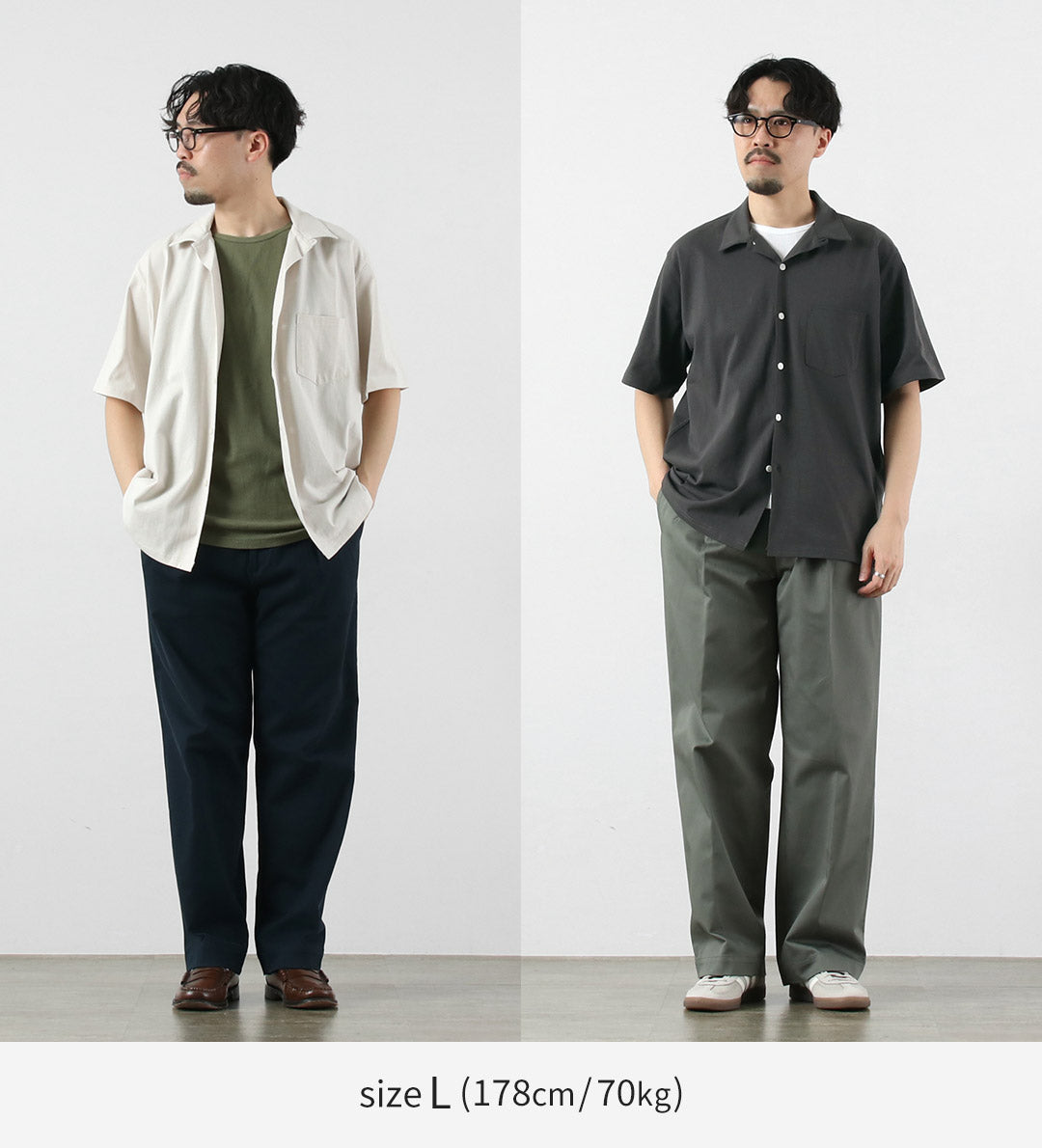 HEALTHKNIT / RAG Collaboration Short Sleeve Open-End Dry Jersey Open Collar Shirt