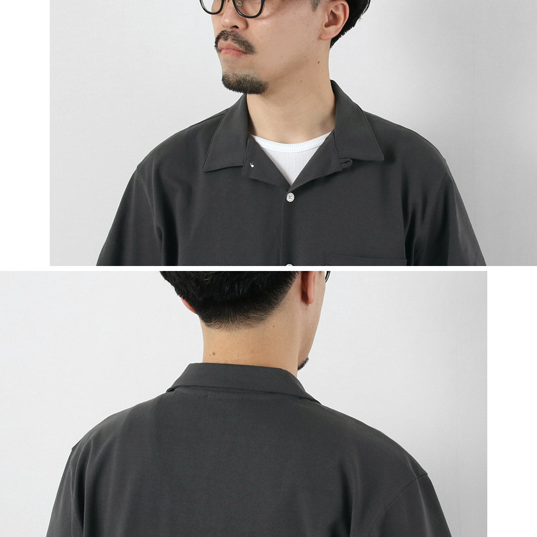 HEALTHKNIT / RAG Collaboration Short Sleeve Open-End Dry Jersey Open Collar Shirt