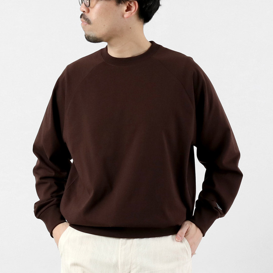HEALTHKNIT / RAG Collaboration Long Sleeve Crewneck Open-End Dry Jersey Sweatshirt