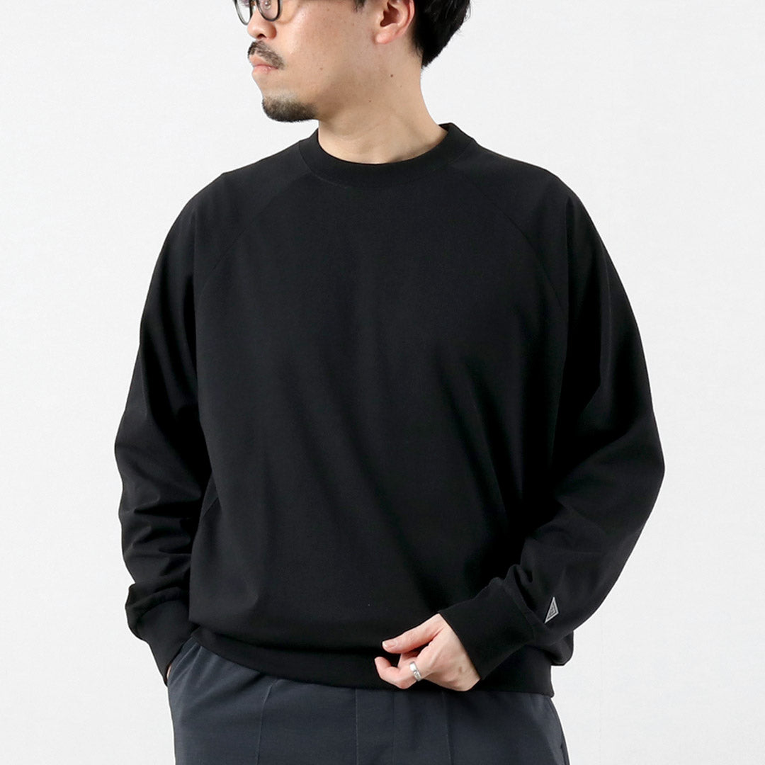 HEALTHKNIT / RAG Collaboration Long Sleeve Crewneck Open-End Dry Jersey Sweatshirt
