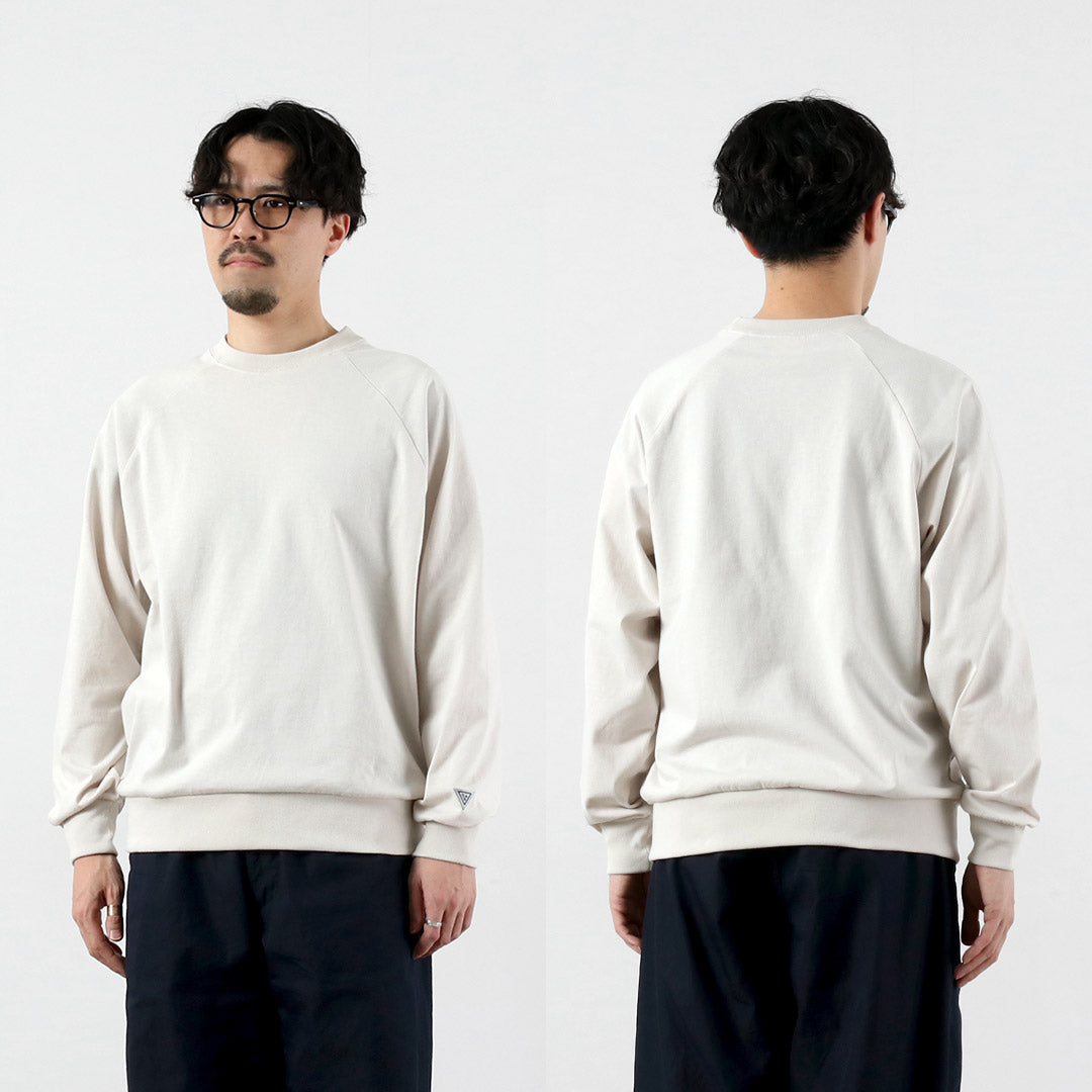 HEALTHKNIT / RAG Collaboration Long Sleeve Crewneck Open-End Dry Jersey Sweatshirt