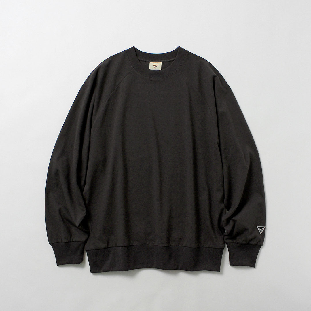 HEALTHKNIT / RAG Collaboration Long Sleeve Crewneck Open-End Dry Jersey Sweatshirt