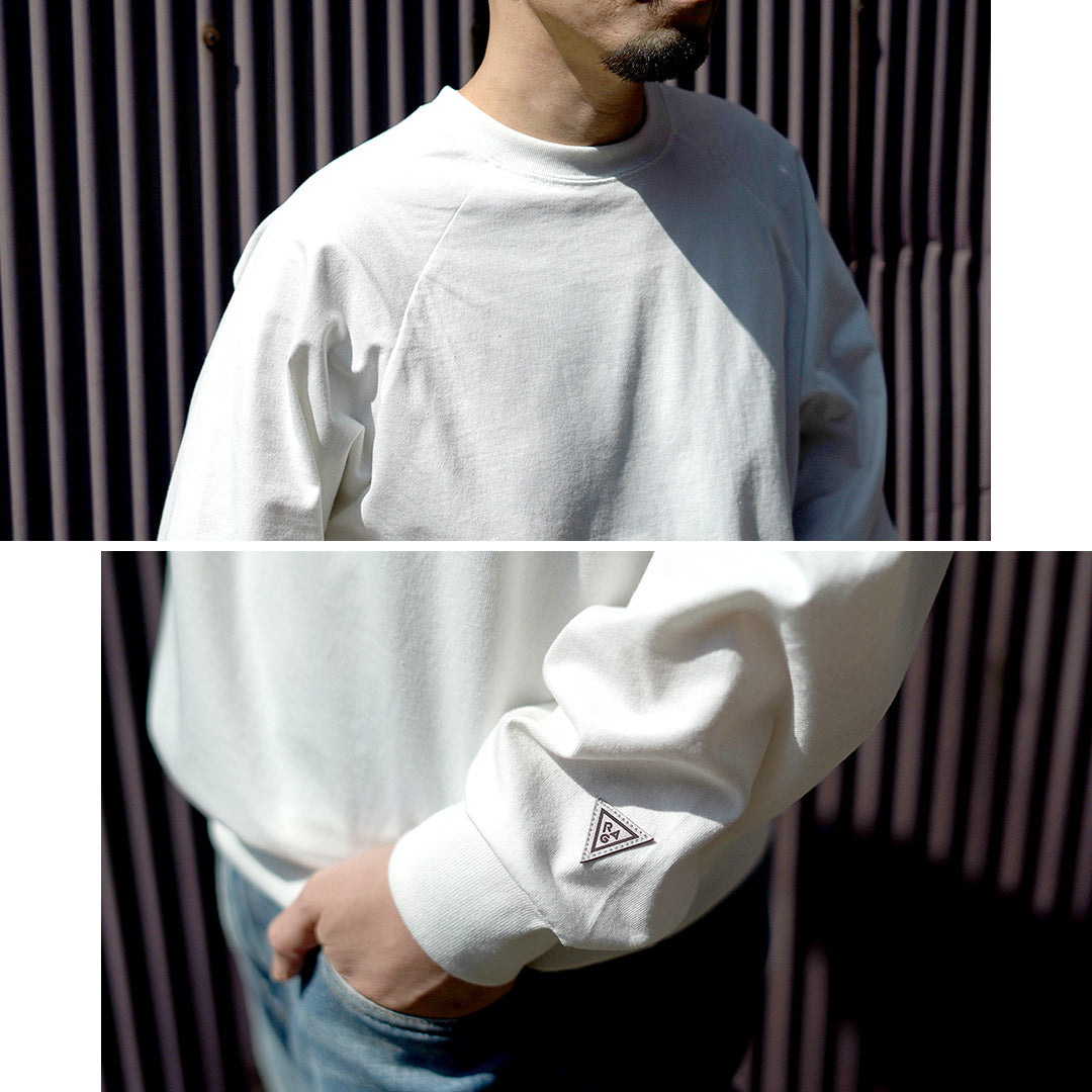 HEALTHKNIT / RAG Collaboration Long Sleeve Crewneck Open-End Dry Jersey Sweatshirt