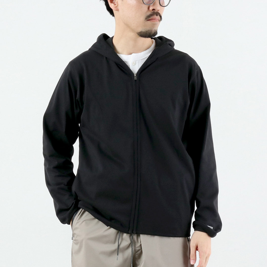 HEALTHKNIT / RAG Collaboration Open-End Cotton Dry Jersey Zip-Up Hoodie